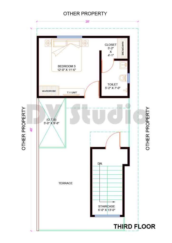 20x40 House Plans