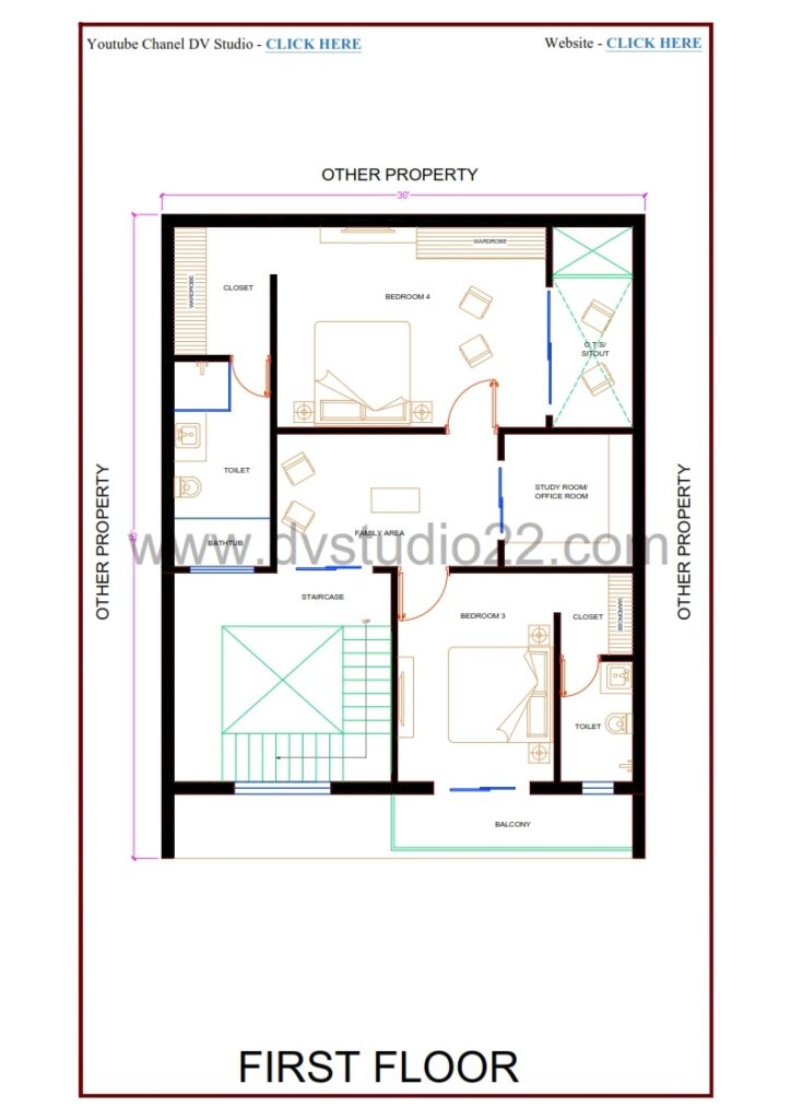 30x40 House Plans