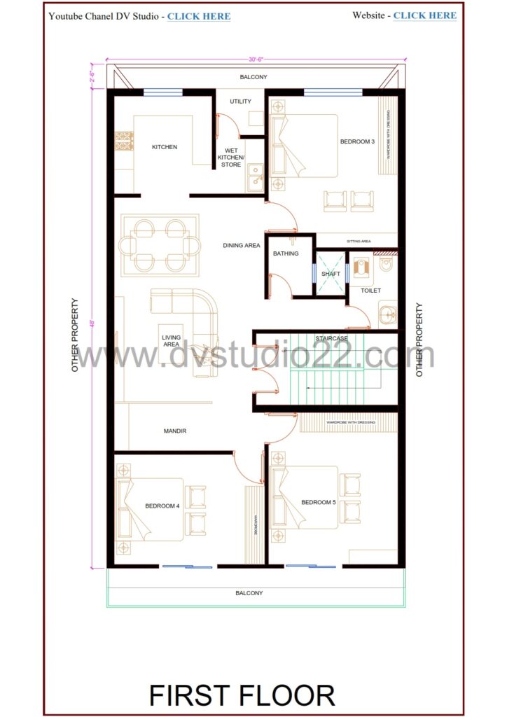 30x50 House Plans