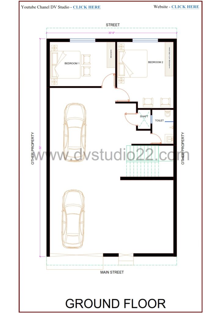 30x50 House Plans