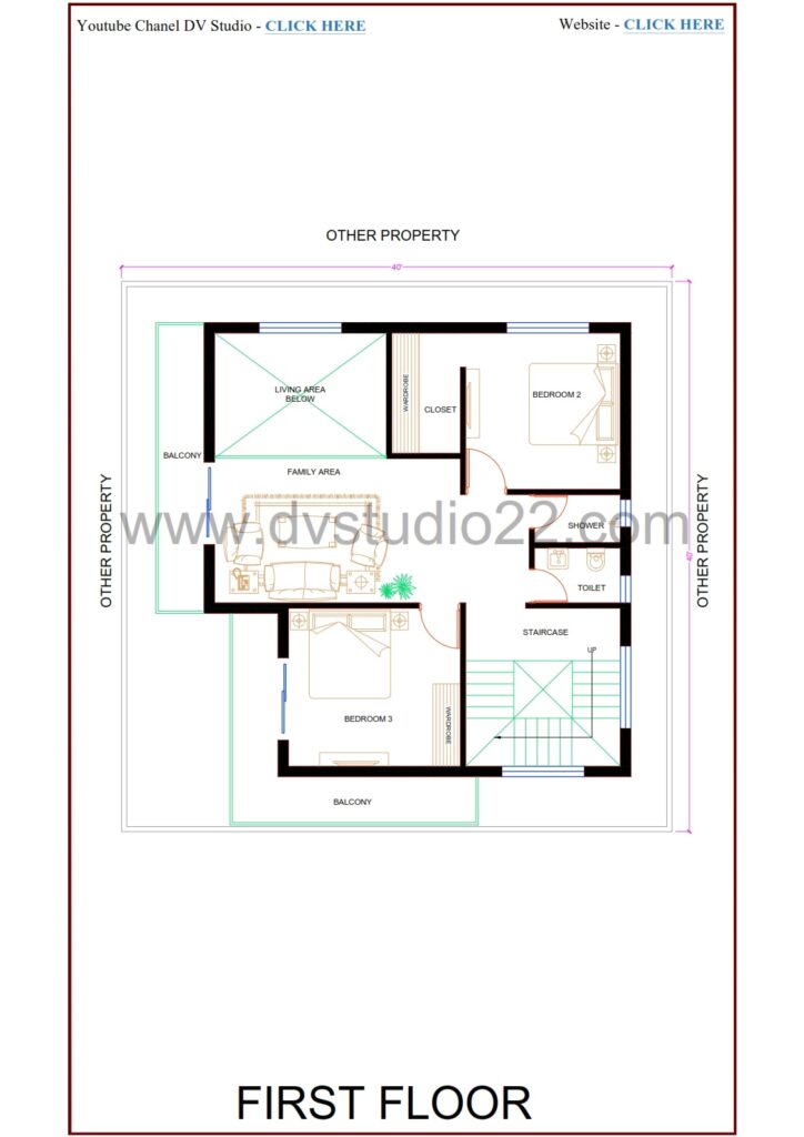 40x40 House Plans