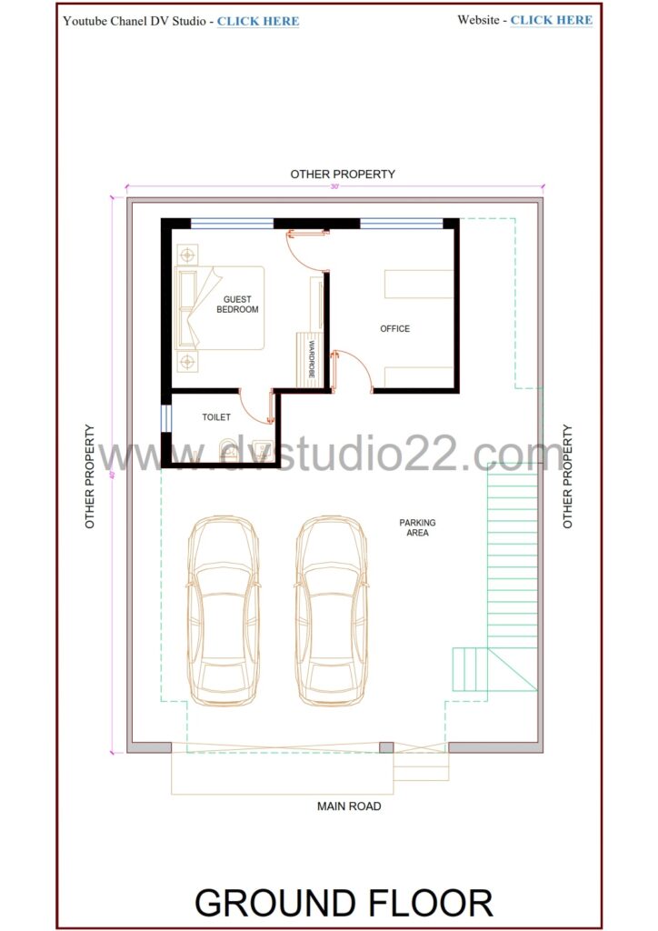 30x40 House Plans