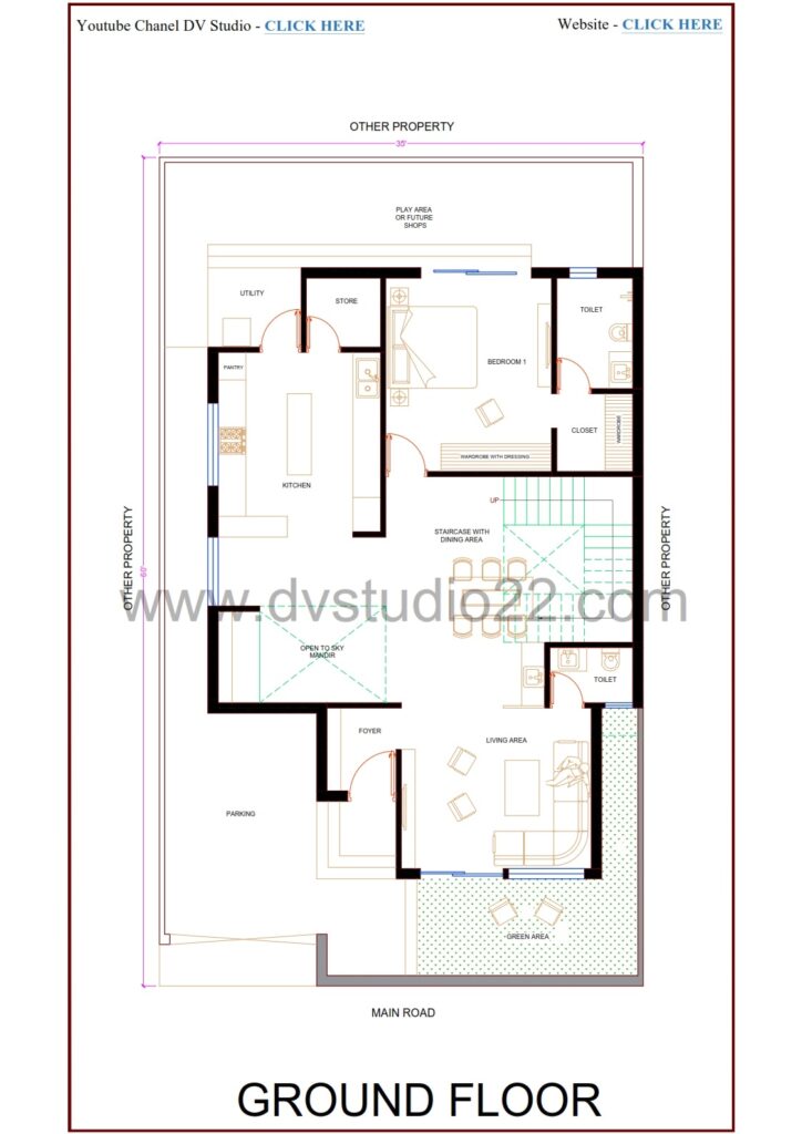 35x60 House Plans