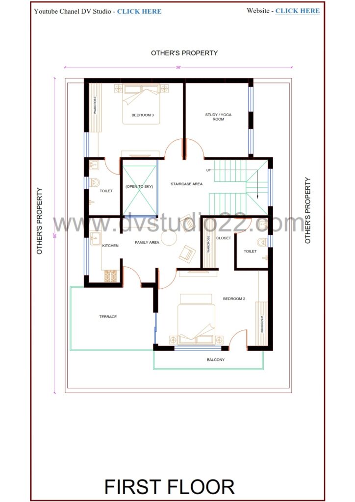 36x50 House Plans