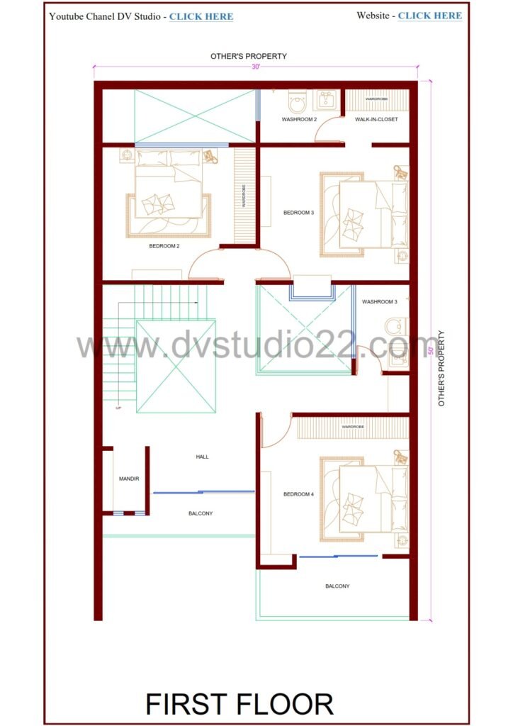 30x50 House Plans