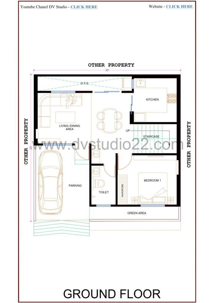 30x30 House Plans