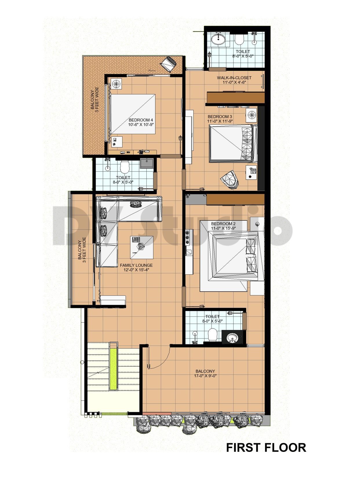 Dv Studio Plan.pdf 30X60 House Design - DV Studio
