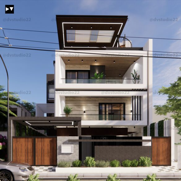 40X80 House Design - DV Studio