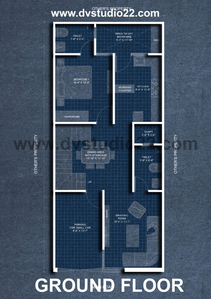 20x45 Option 5 Ground Floor
