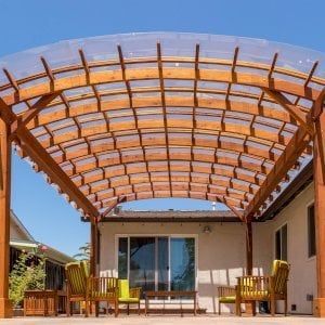 Arched Open Sky Pergolas