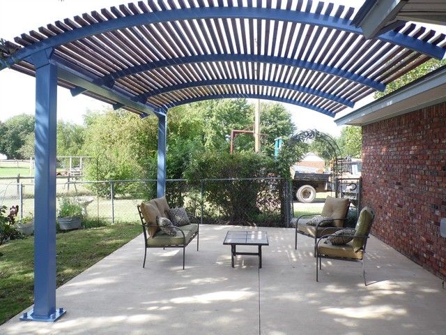 Steel Shade Pergolas