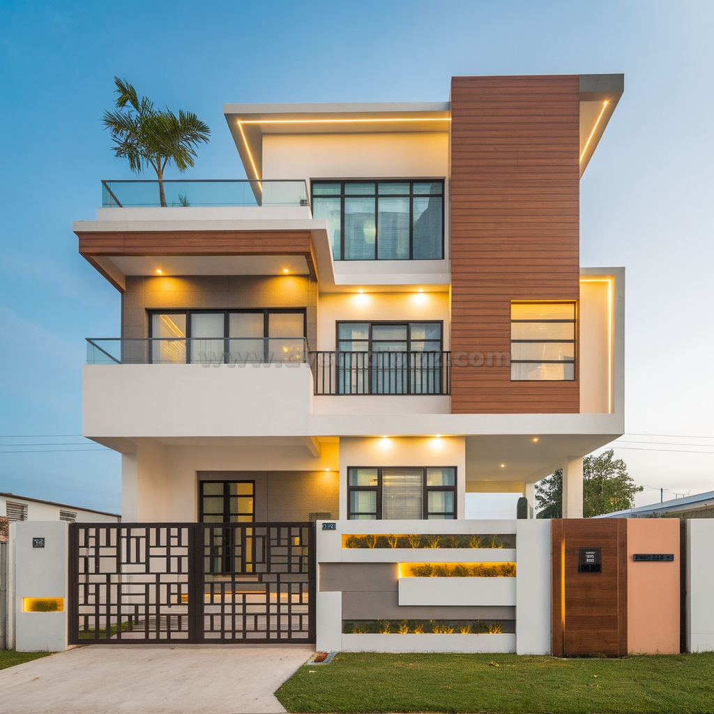 a-modern-multi-story-house-during-the-evening-the--8NjU-NakSTKaVZmVOxBruw-q9syzWesQqanHP_xmzi8dA