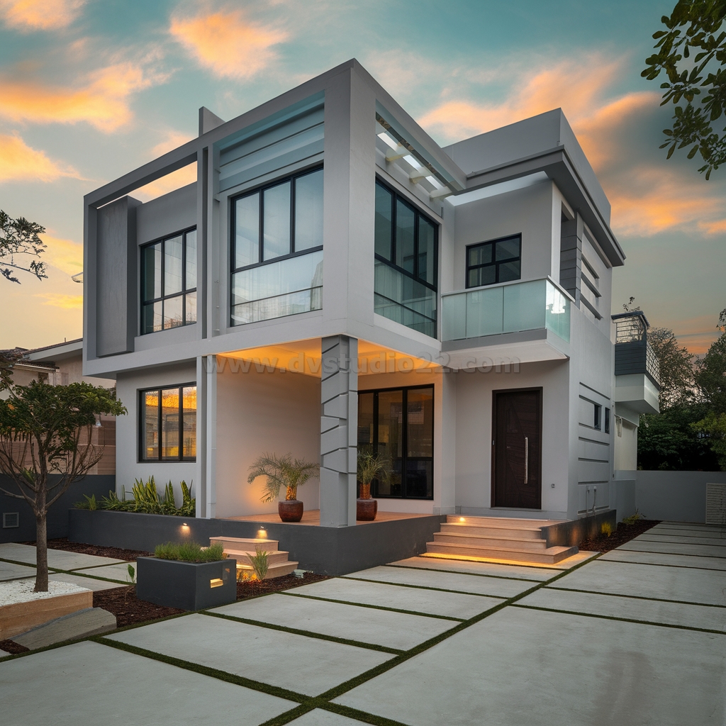 a-modern-two-story-house-during-the-evening-the-ho-Pyt9U9lKTeyCG_kdyTODGQ-jL6Qha55R2mD39Gju3ocSQ