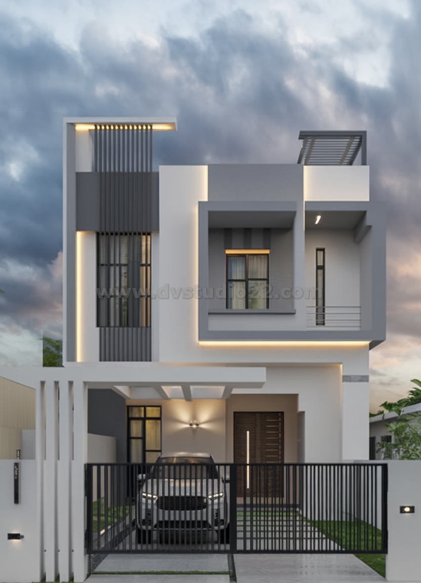 a-modern-two-story-house-during-twilight-the-house-6kNeyvfDRLq2SUwVC_UaBA-XtggvJxnTE6TckfJpuzEMg