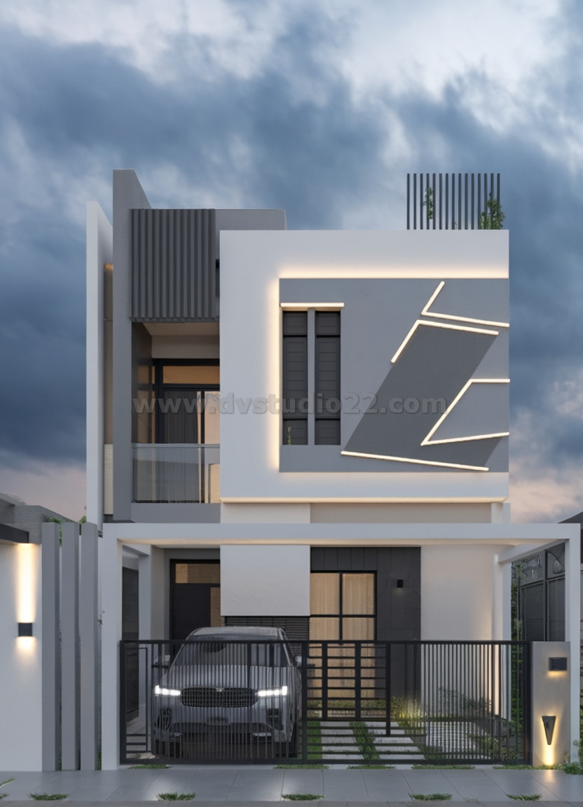 a-modern-two-story-house-during-twilight-the-house-XrOXJPdpTw6fok-Mrnlnow-XtggvJxnTE6TckfJpuzEMg