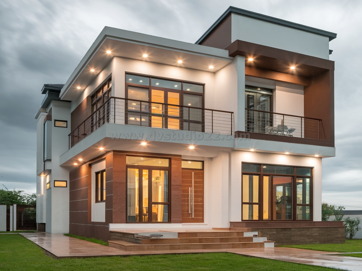 a-modern-two-story-house-during-twilight-the-house-lFydvFKWQfmSwt-YHkVyKQ-Go-F9LBaTZiHfOhhj2MUmQ