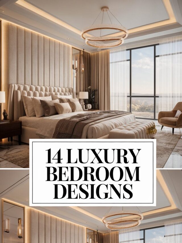 14 Luxury Bedroom Designs