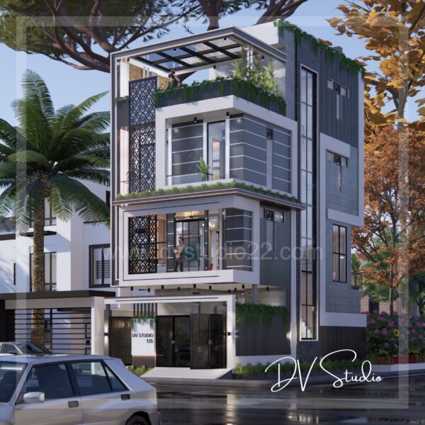 20x40 House Plans 3D - 3BHK + 1BHK - Option 7 - 800 Sqft | 90 Gaj