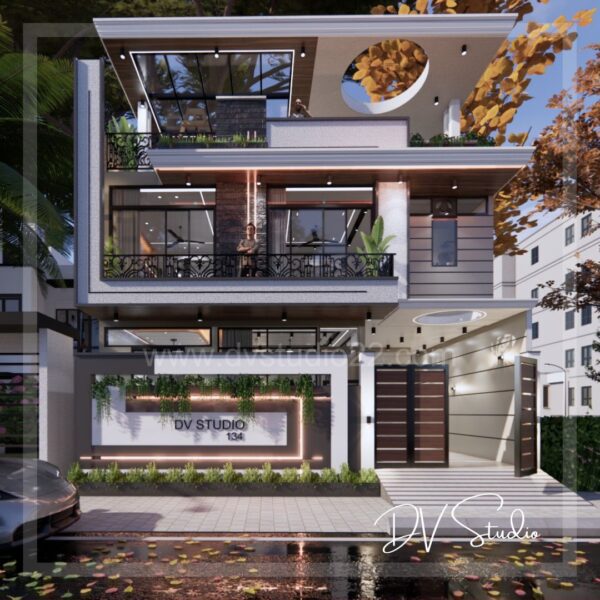 30x30 House Plans 3D - 3BHK - Option 7 - 900 Sqft | 100 Gaj