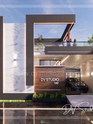 30x45 House Plans 3D - 3BHK - Option 8 - 1350 Sqft | 150 Gaj