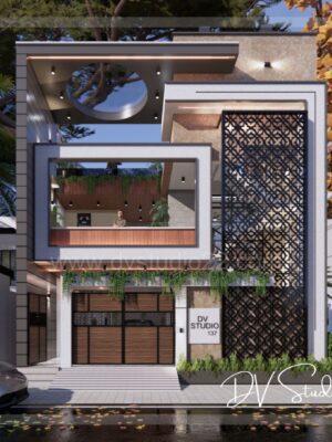 30x50 House Plans 3D - 2BHK + Rental Units - Option 15 - 1500 Sqft | 165 Gaj