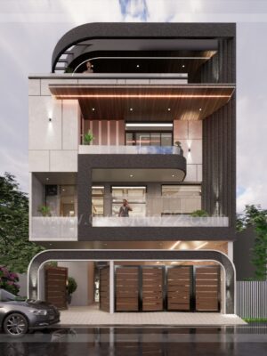 30x50 5BHK Duplex House Plans 3D - Option 16 - 1500 Sqft | 165 Gaj