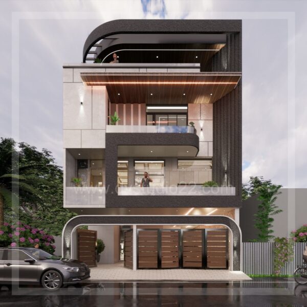 30x50 5BHK Duplex House Plans 3D - Option 16 - 1500 Sqft | 165 Gaj