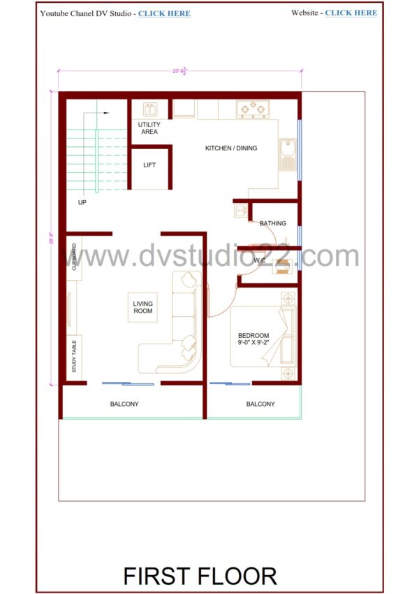 30X40 House Design Option 5 - Image 3