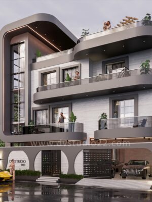 45x40 House Plans - 6BHK - 1800 Sqft | 200 Gaj