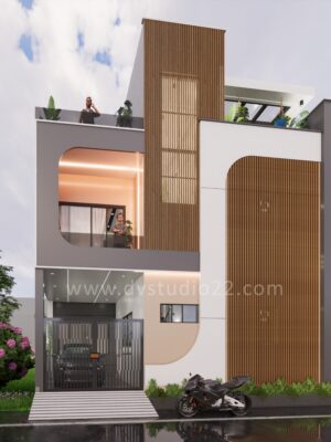 30x40 House Plans - 4BHK - 1200 Sqft | 135 Gaj - Option -16