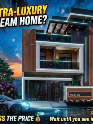 30x30 House Plans - 4BHK - 900 Sqft | 100 Gaj - Option -9