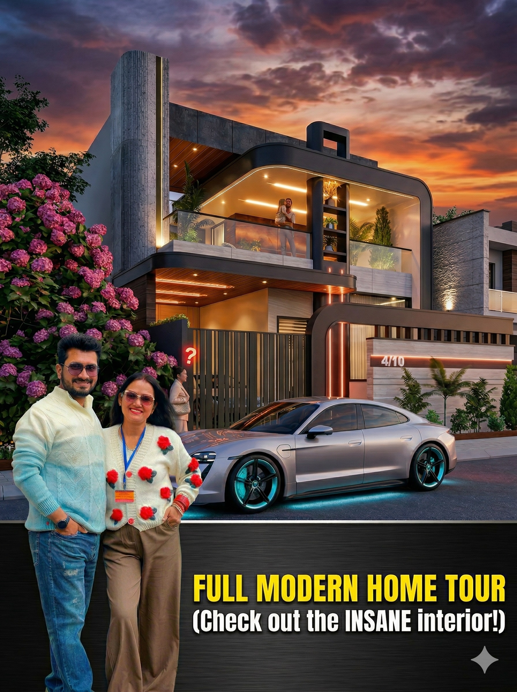 30x60 House Plans 3D - 3BHK - Option 12 - 1800 Sqft | 200 Gaj