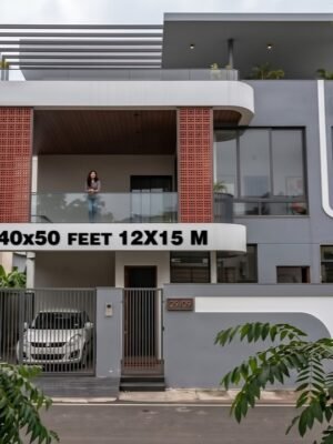 40x50 House Plans - 5BHK | Double Height | Gym - 2000 Sqft | 225 Gaj - Option 5